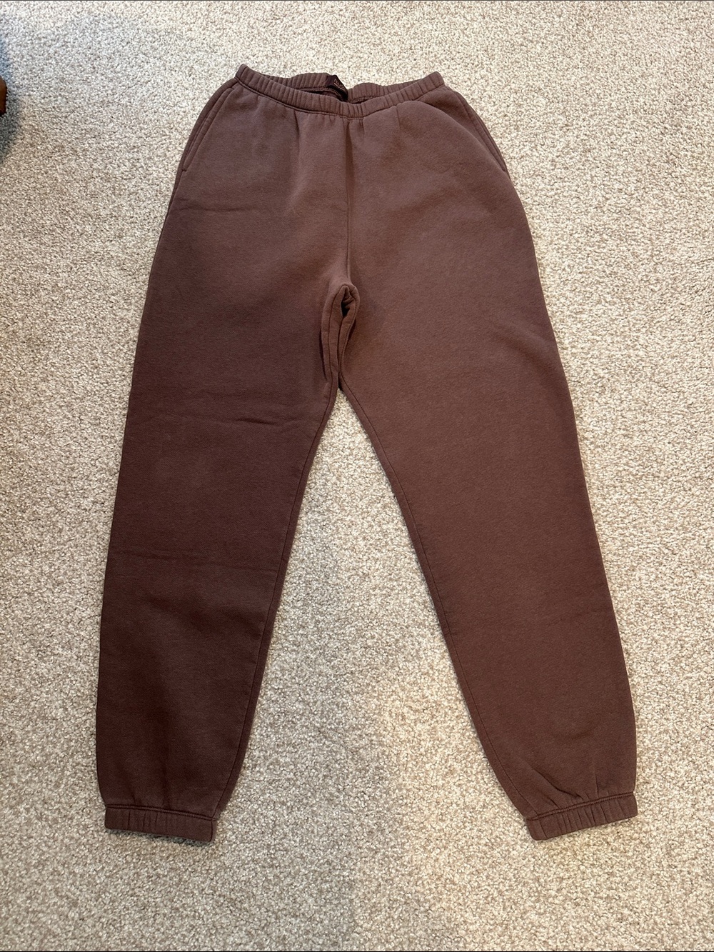 nuuds Brown Classic Fleece Sweatpants